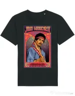 Tricou STANLEY STELLA barbat Jimi Hendrix Negru