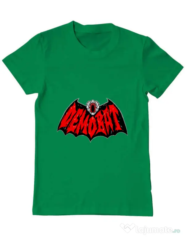 Tricou personalizat barbat Demo-Batman Verde mediu