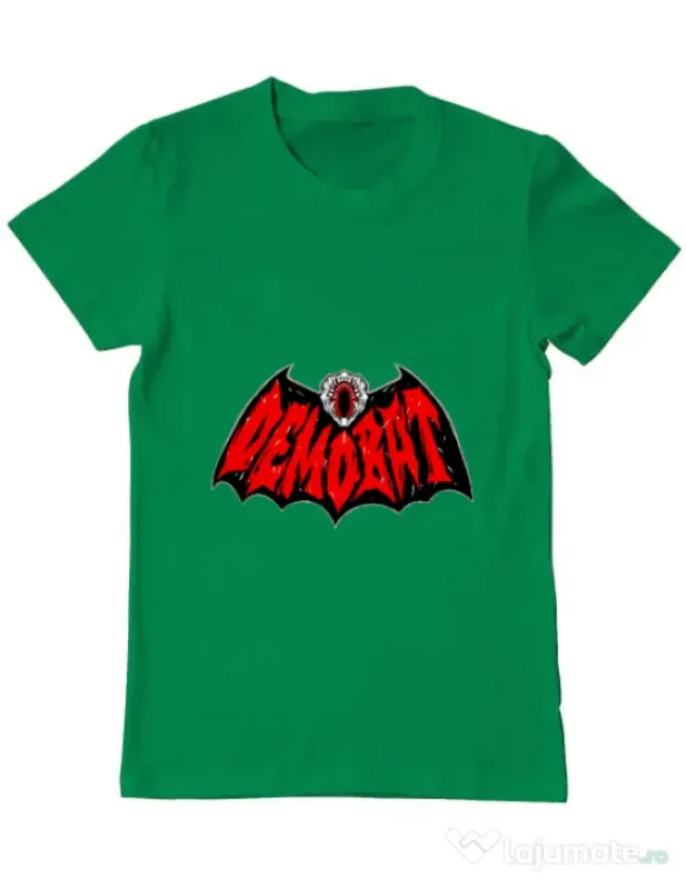 Tricou personalizat barbat Demo-Batman Verde mediu
