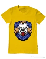Tricou personalizat barbat Release My Superpower Galben