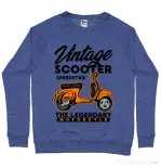 Bluza personalizata barbat SCOOTER SPEEDSTAR Albastru melanj