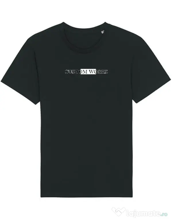 Tricou STANLEY STELLA barbat Logo Custom Works #2 Negru
