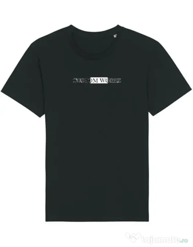 Tricou STANLEY STELLA barbat Logo Custom Works #2 Negru