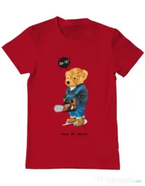 Tricou personalizat barbat Now or never Rosu