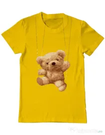 Tricou personalizat barbat Break Free Galben