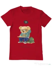 Tricou personalizat barbat Just Stay Curious Rosu