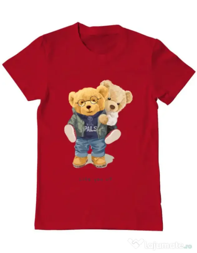 Tricou personalizat barbat Lift you up Rosu