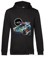 Hanorac barbat cu gluga CW Christmas Series #3 Negru