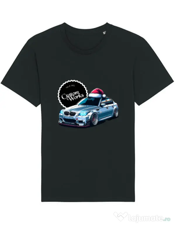 Tricou STANLEY STELLA barbat CW Christmas Series #44 Negru