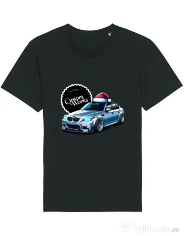 Tricou STANLEY STELLA barbat CW Christmas Series #44 Negru