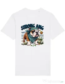 Tricou STANLEY STELLA barbat BULLDOG 09 Alb