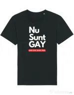Tricou STANLEY STELLA barbat Nu sunt GAY Negru
