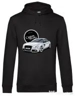 Hanorac barbat cu gluga Andrei LEL - Audi A5 Negru