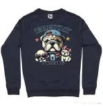 Bluza personalizata barbat BULLDOG 16 Denim inchis