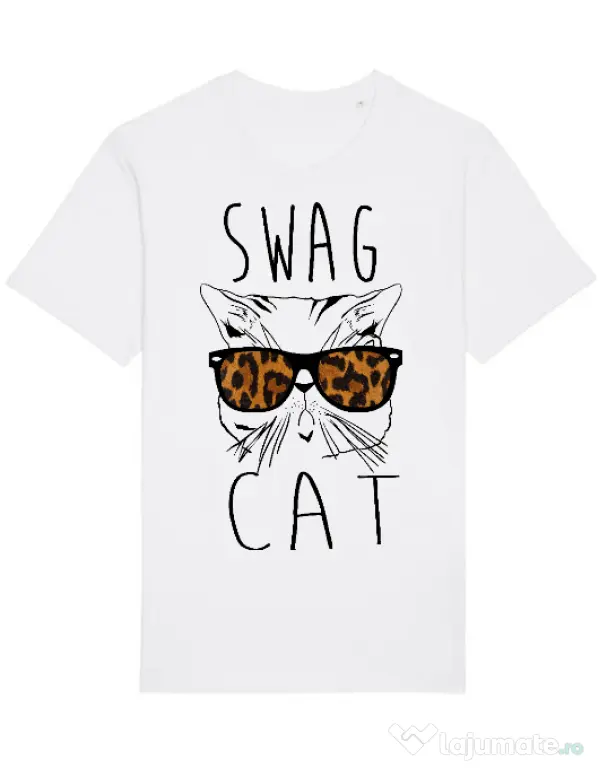 Tricou STANLEY STELLA barbat Swag cat Alb