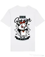 Tricou STANLEY STELLA barbat Forever my always Alb