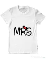 Tricou ADLER barbat Mrs Minnie Alb