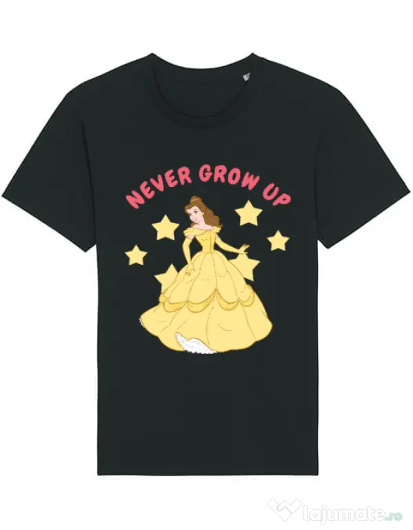 Tricou STANLEY STELLA barbat Never grow up Negru