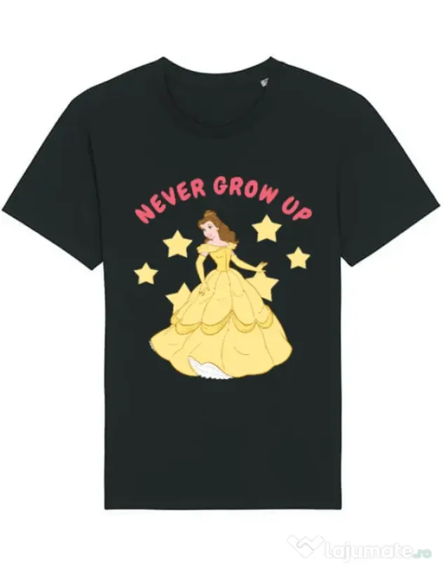 Tricou STANLEY STELLA barbat Never grow up Negru