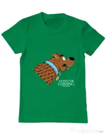 Tricou ADLER barbat Monster is coming Verde mediu