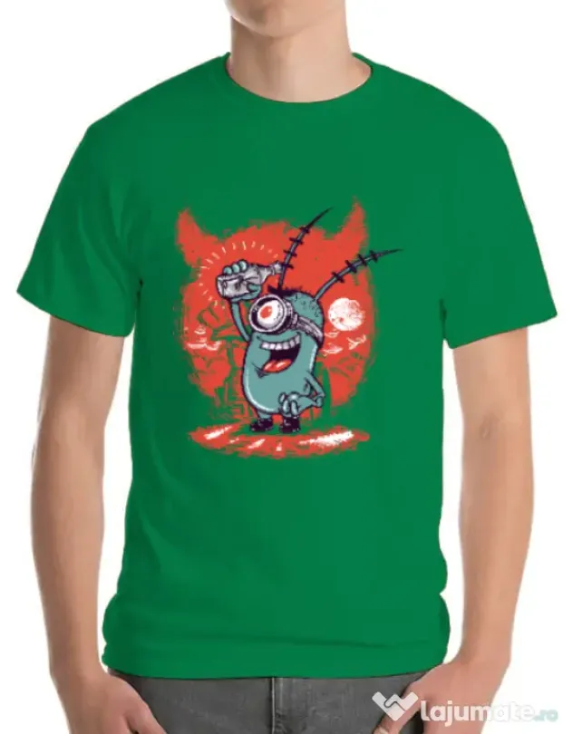 Tricou ADLER barbat Plankton Verde mediu