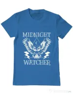 Tricou ADLER barbat Midnight Watcher Albastru azuriu