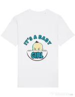 Tricou STANLEY STELLA barbat It’s a baby girl Alb