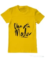 Tricou ADLER barbat Viva la moda Galben