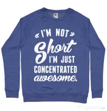 Bluza ADLER barbat Concentrated awesome Albastru melanj