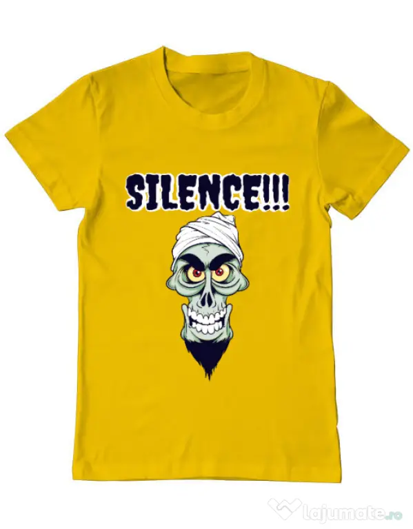 Tricou ADLER barbat Silence Galben