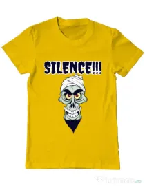 Tricou ADLER barbat Silence Galben