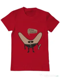 Tricou ADLER barbat I’ll be back Rosu