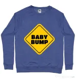 Bluza ADLER barbat Baby bump Albastru melanj