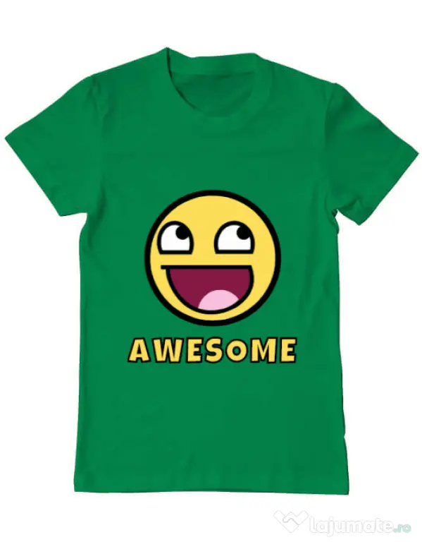 Tricou ADLER barbat Awesome Verde mediu
