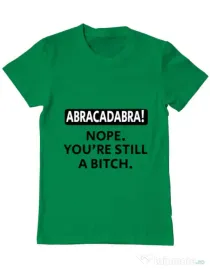 Tricou ADLER barbat Abracadabra Verde mediu