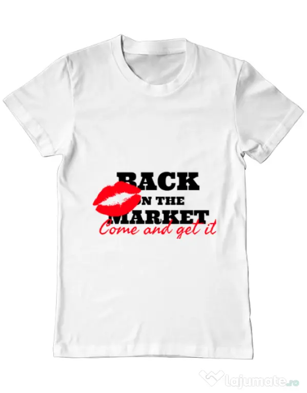 Tricou ADLER barbat Come and get it Alb