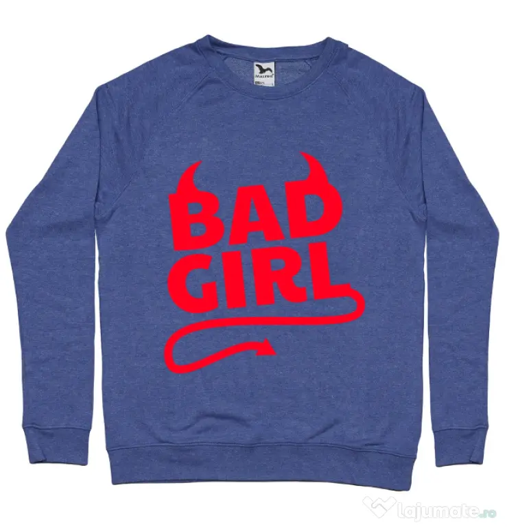 Bluza ADLER barbat Bad girl Albastru melanj
