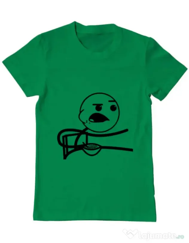 Tricou ADLER barbat Cereal Guy Verde mediu