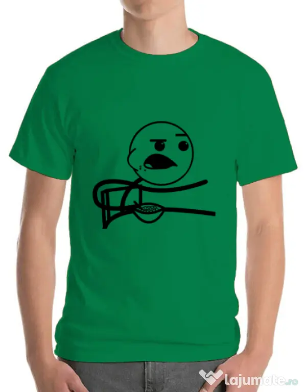 Tricou ADLER barbat Cereal Guy Verde mediu