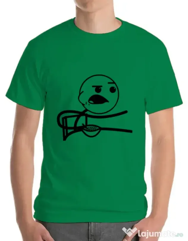 Tricou ADLER barbat Cereal Guy Verde mediu