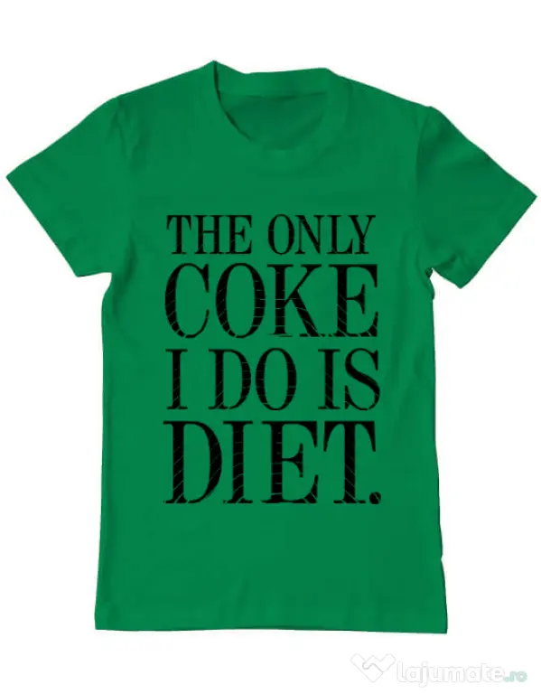 Tricou ADLER barbat Diet coke Verde mediu