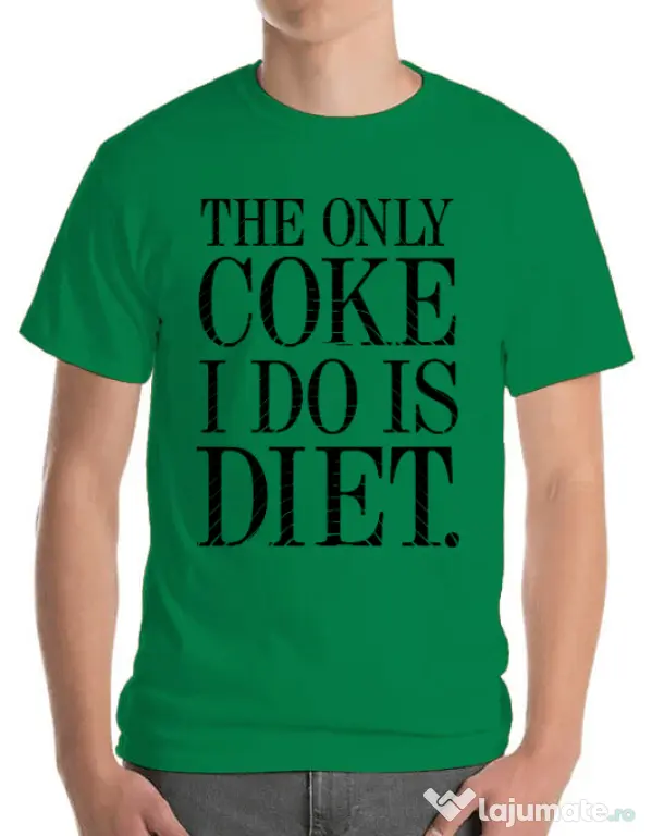 Tricou ADLER barbat Diet coke Verde mediu