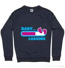 Bluza ADLER barbat Baby loading Denim inchis