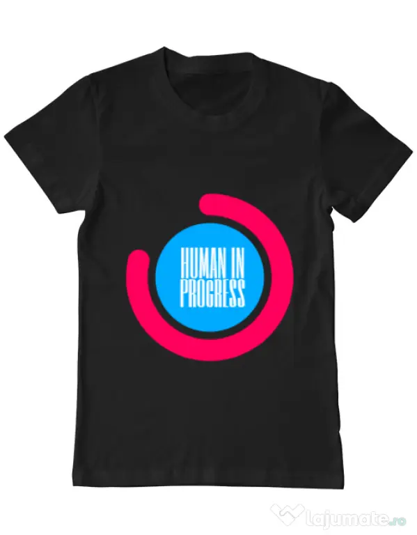 Tricou ADLER barbat Human in progress Negru