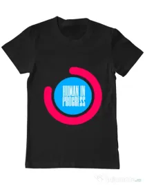 Tricou ADLER barbat Human in progress Negru
