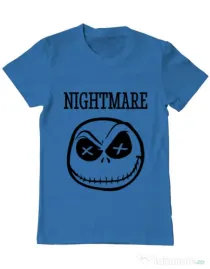 Tricou ADLER barbat Nightmare Albastru azuriu