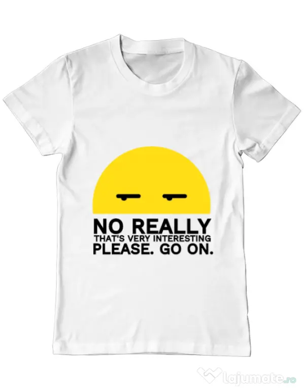 Tricou ADLER barbat No really Alb
