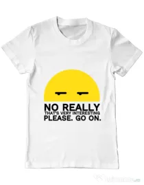 Tricou ADLER barbat No really Alb