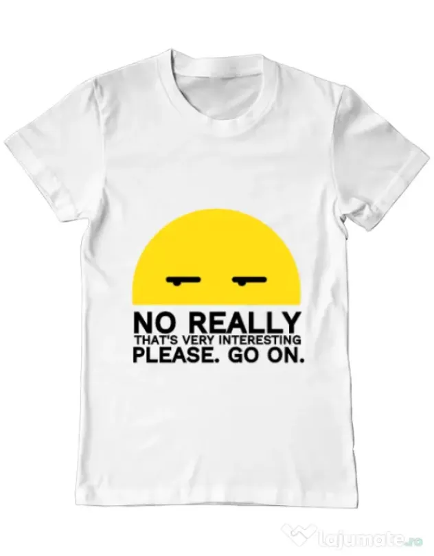 Tricou ADLER barbat No really Alb