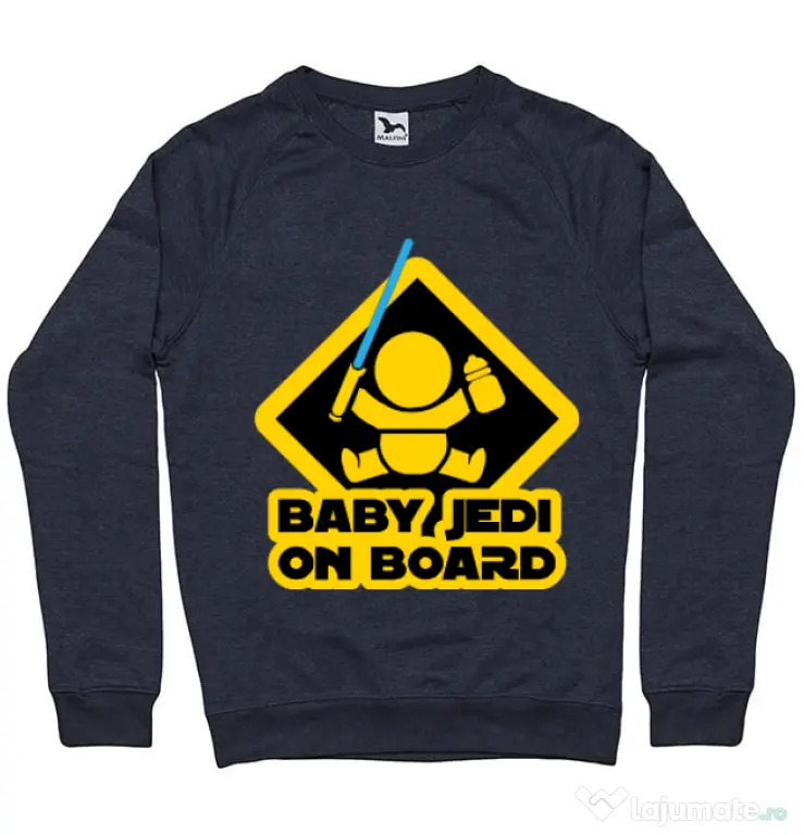 Bluza ADLER barbat Baby Jedi Denim inchis